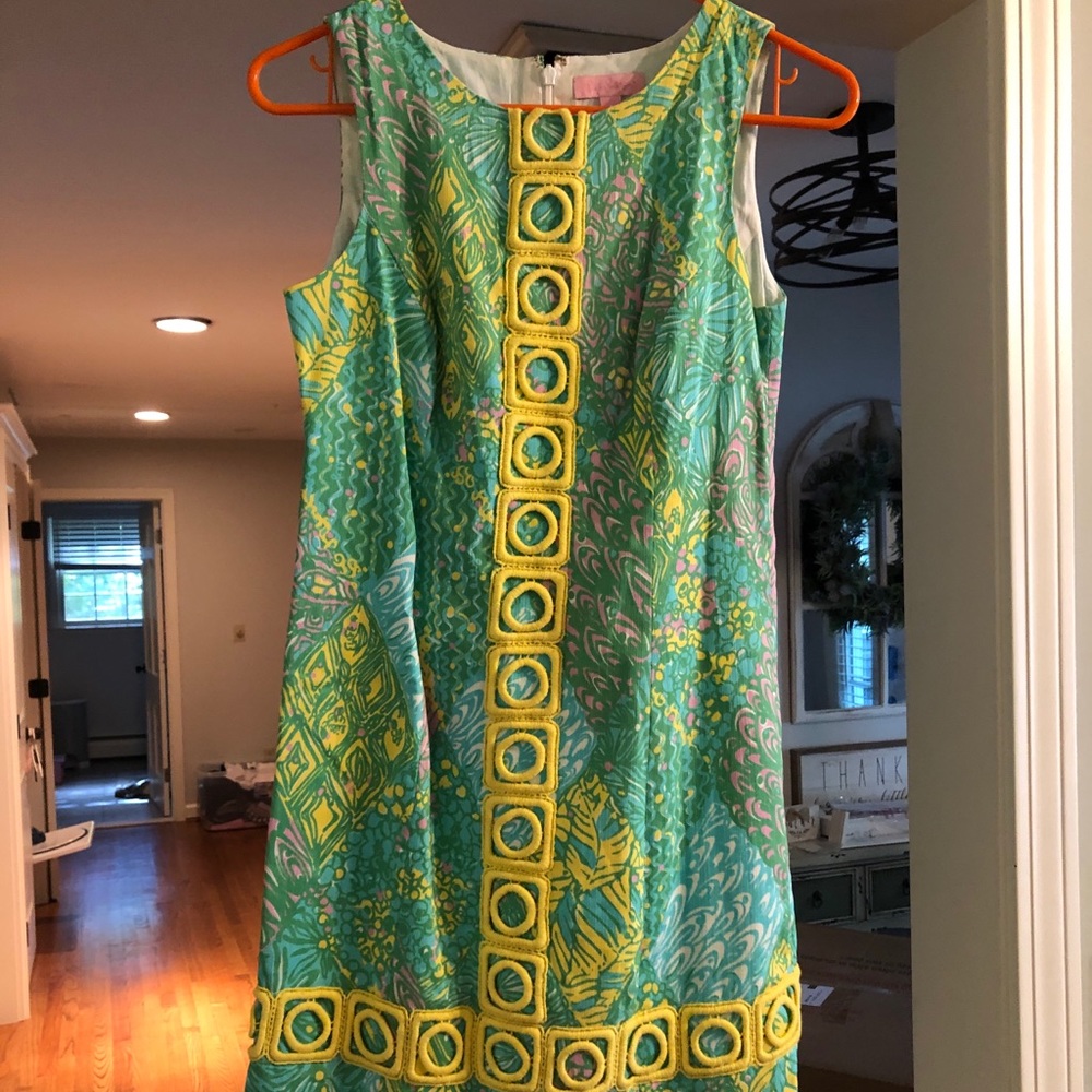 Lilly Pulitzer shift dress size 0